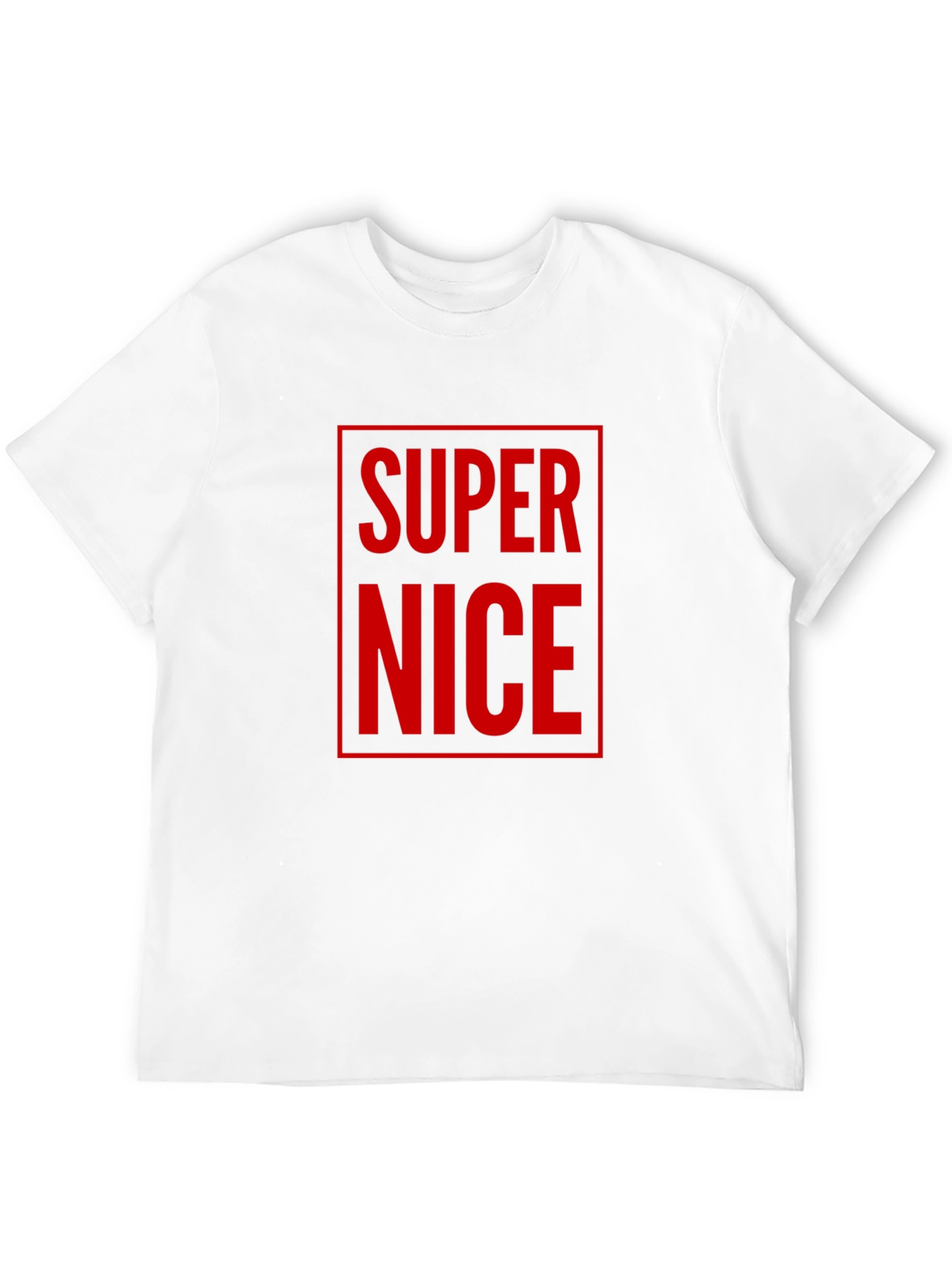 Super Nice Graphic Tee - Mens Black T-Shirt
