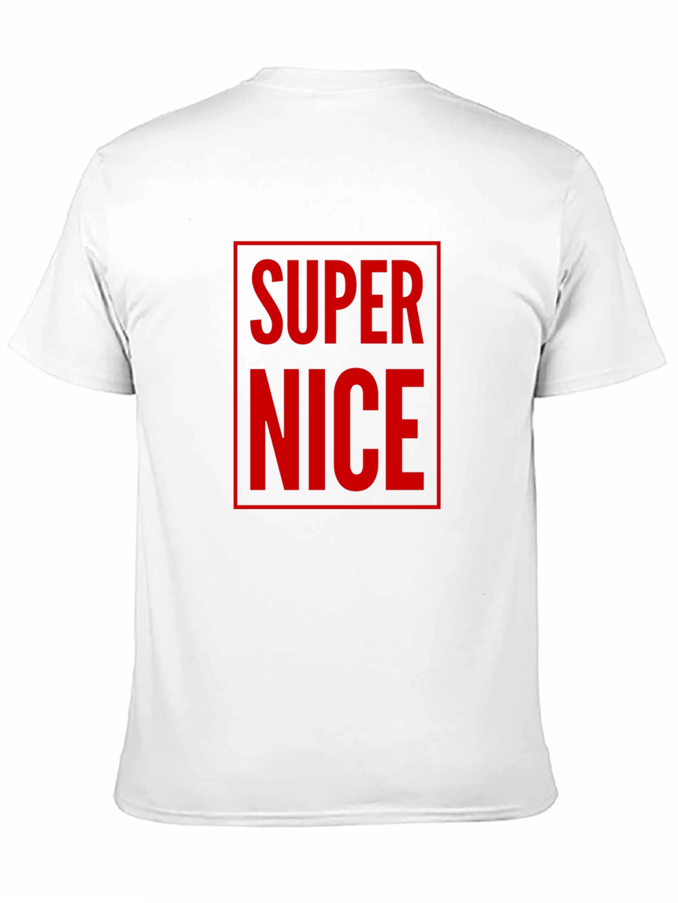 Super Nice Graphic Tee - Mens Black T-Shirt