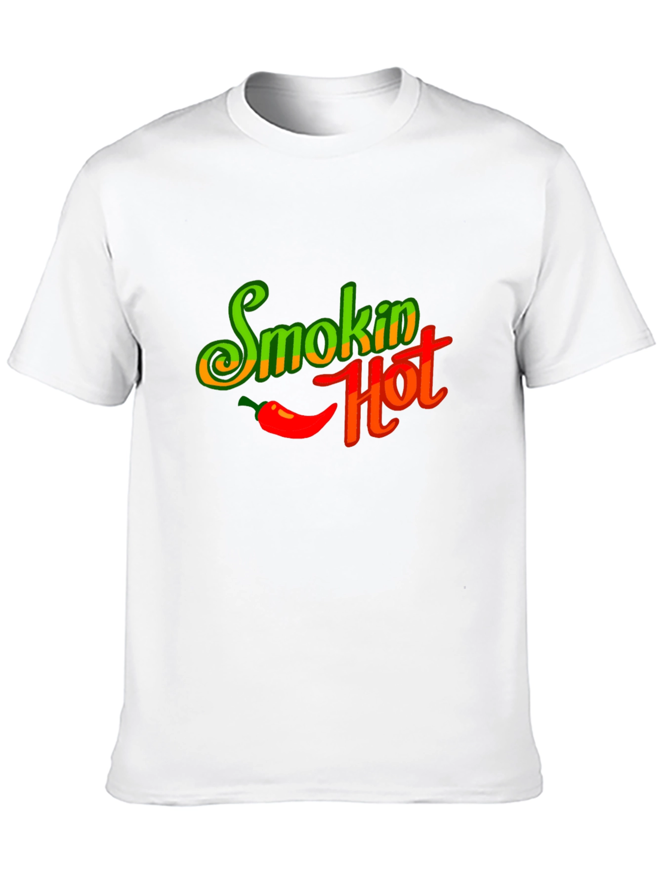 Smokin Hot Graphic T-Shirt - Spicy Chili Design