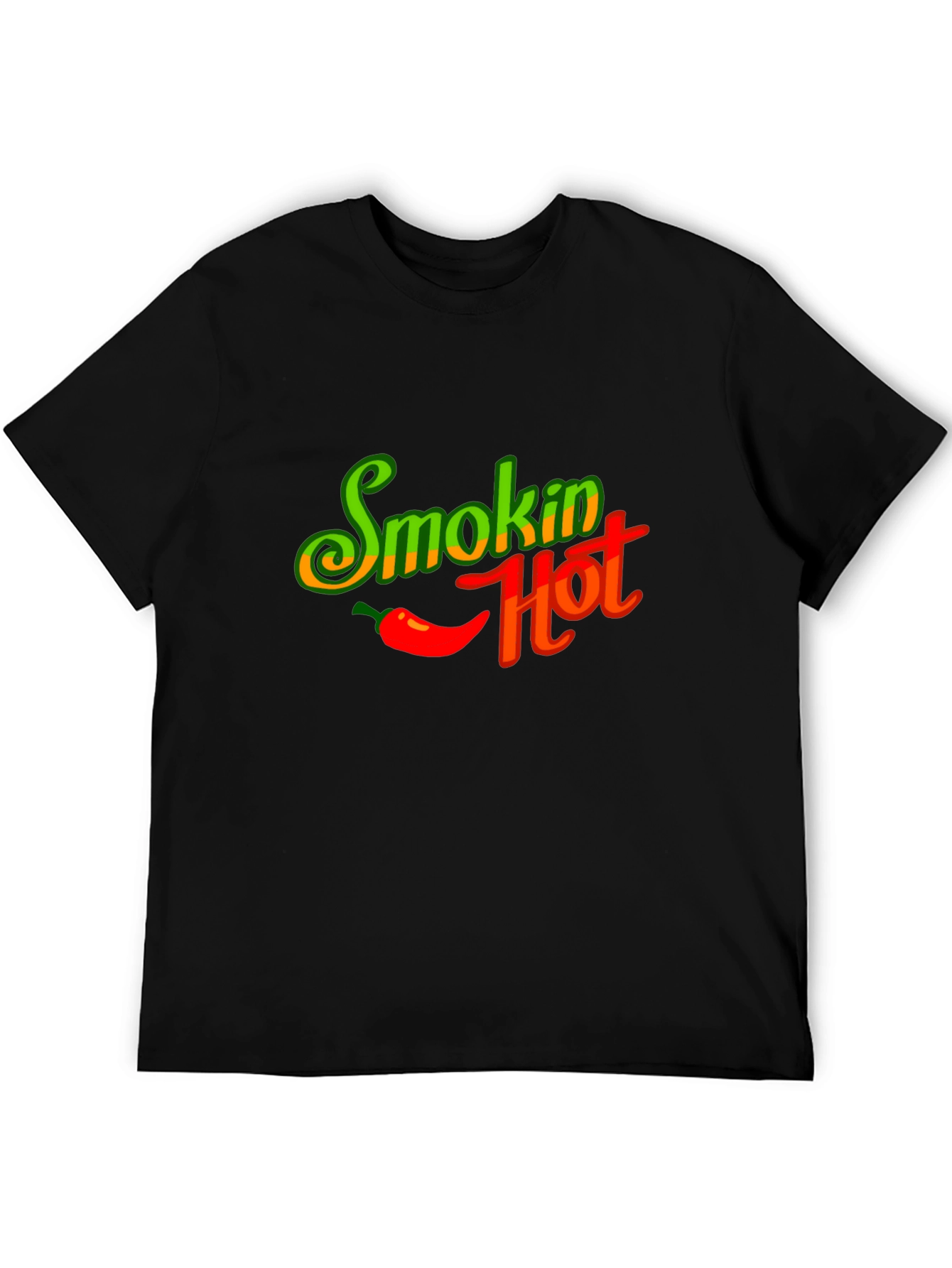 Smokin Hot Graphic T-Shirt - Spicy Chili Design