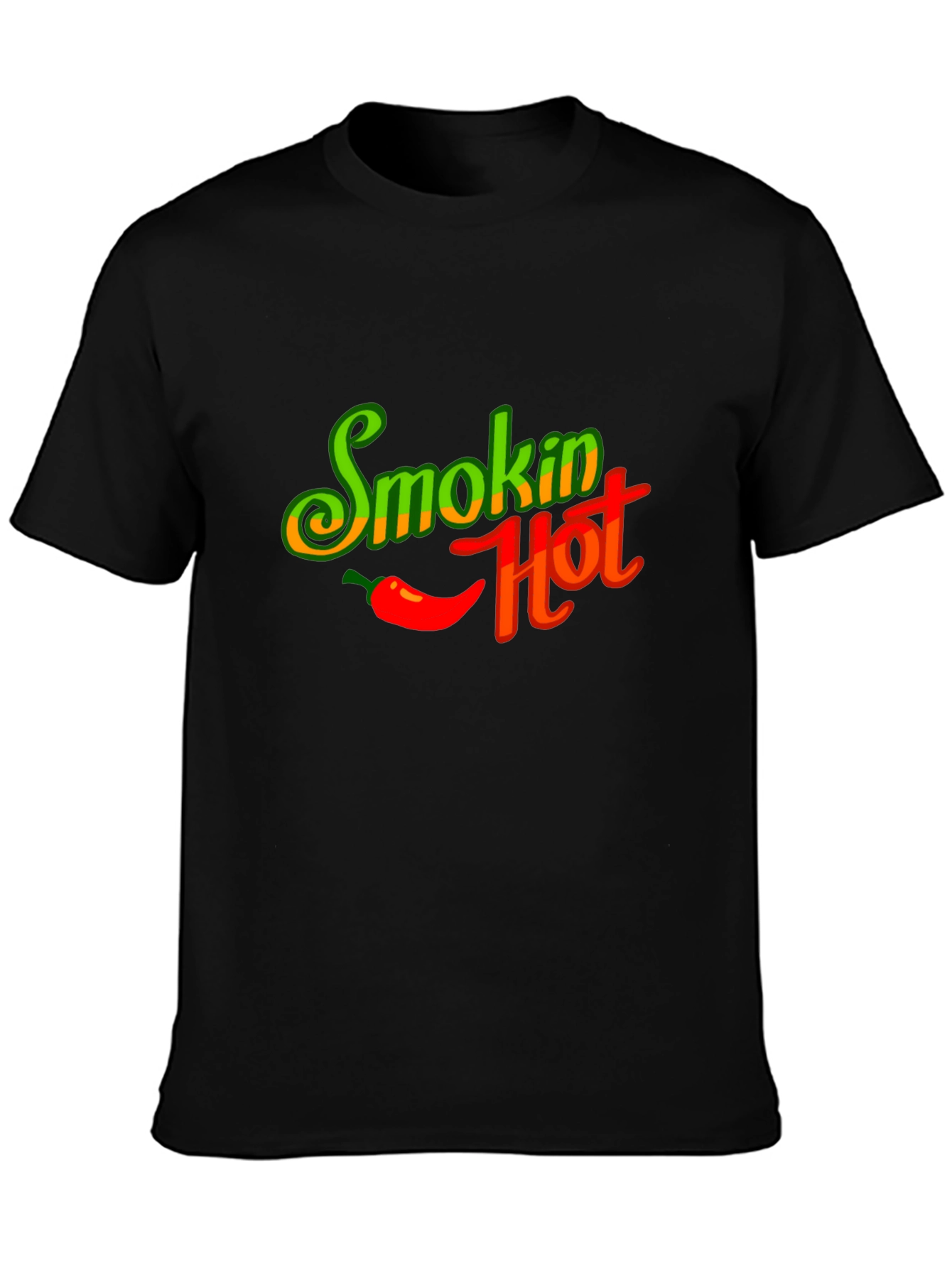 Smokin Hot Graphic T-Shirt - Spicy Chili Design