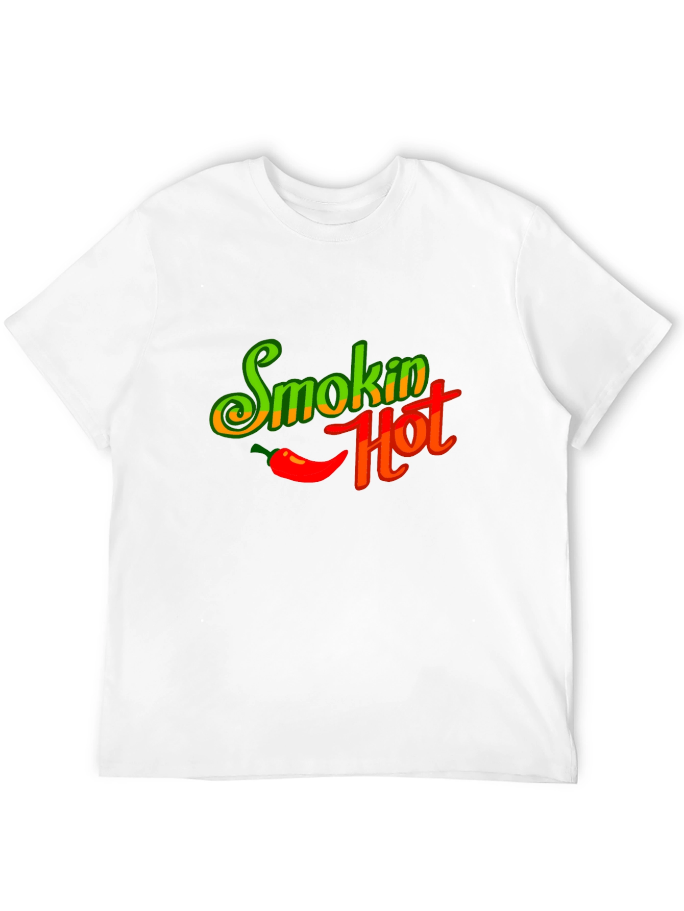 Smokin Hot Graphic T-Shirt - Spicy Chili Design