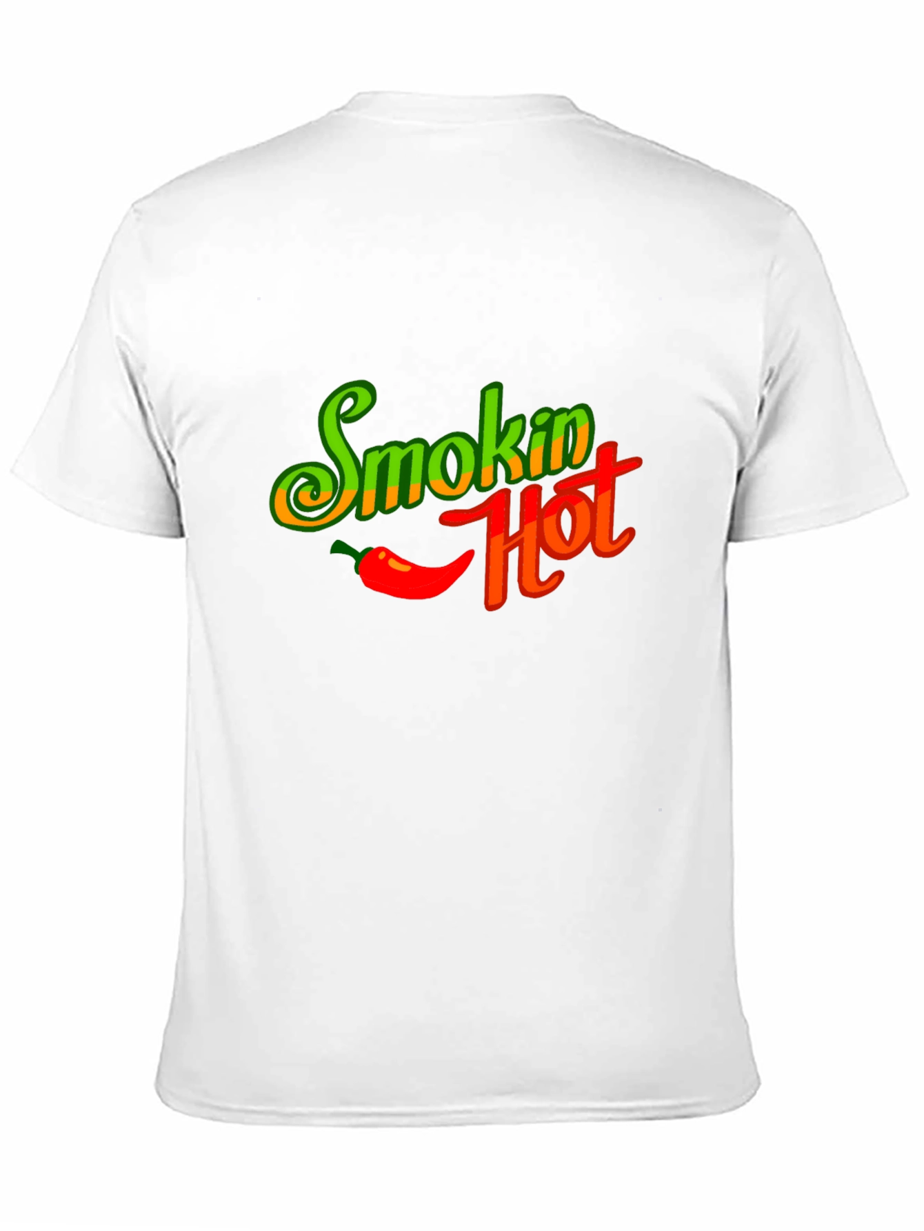 Smokin Hot Graphic T-Shirt - Spicy Chili Design