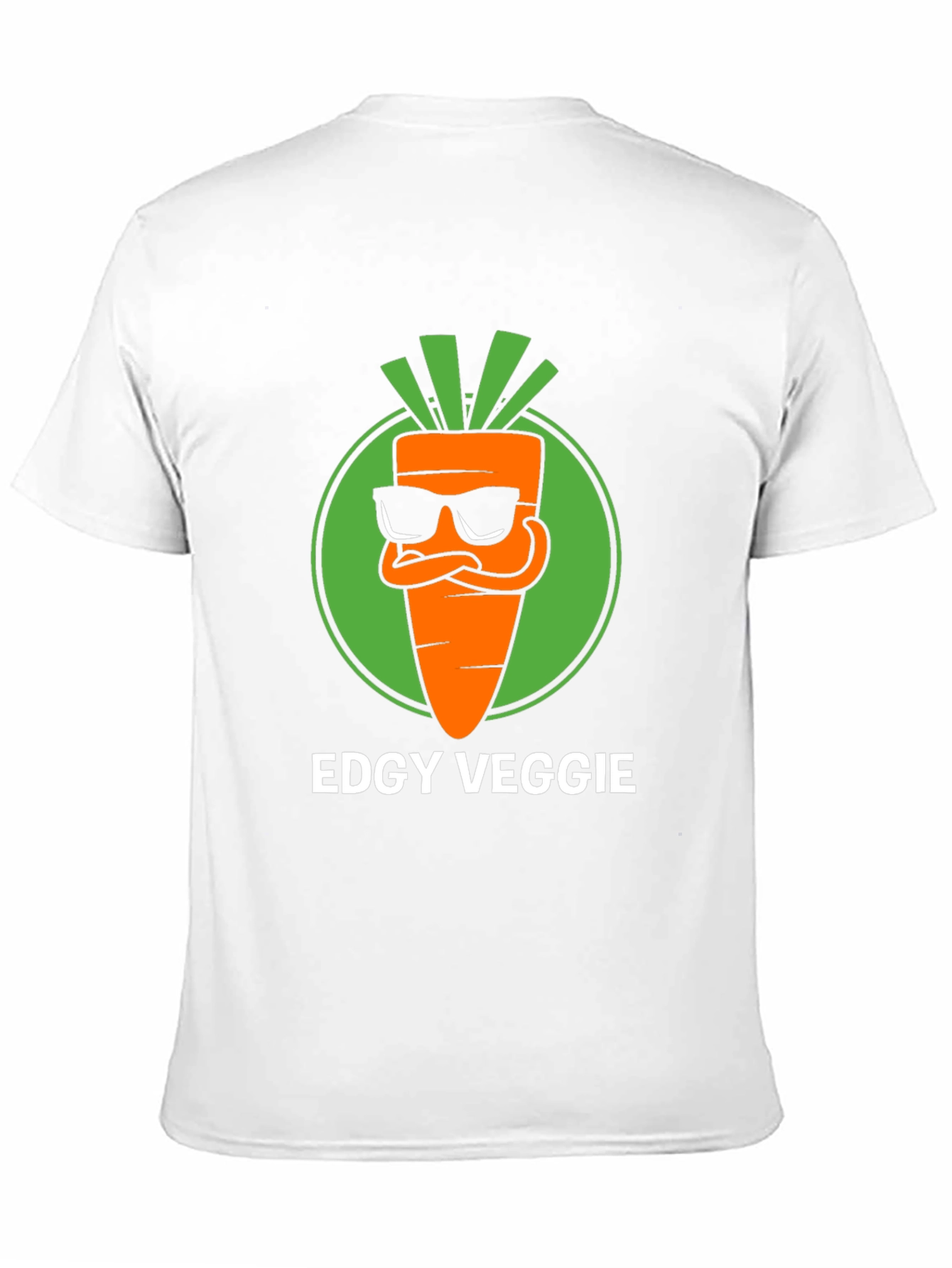 Edgy Veggie T-Shirt - Cool Carrot Graphic Tee