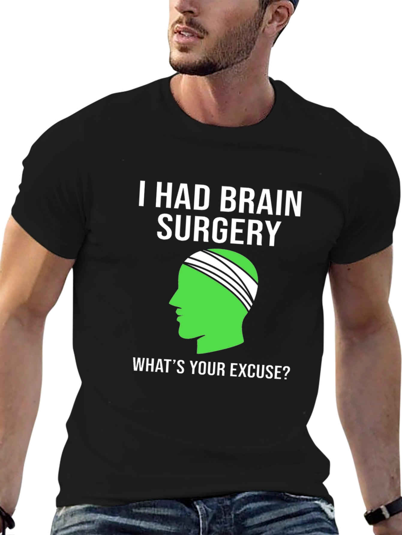 Brain Surgery T-Shirt Funny Get Well Gift