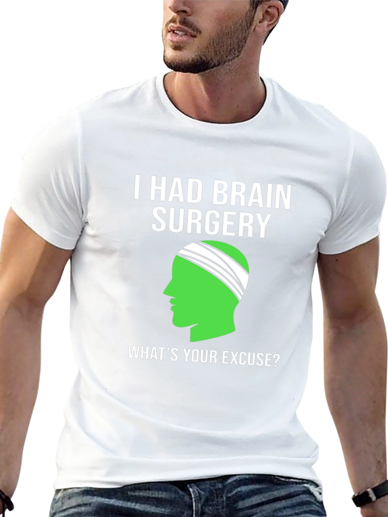 Brain Surgery T-Shirt Funny Get Well Gift