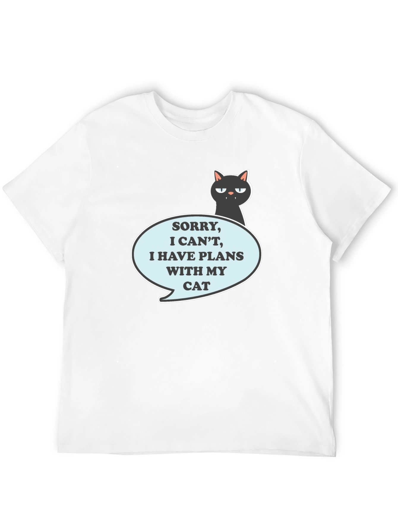 Sorry I have Plans With My Cat T-Shirt