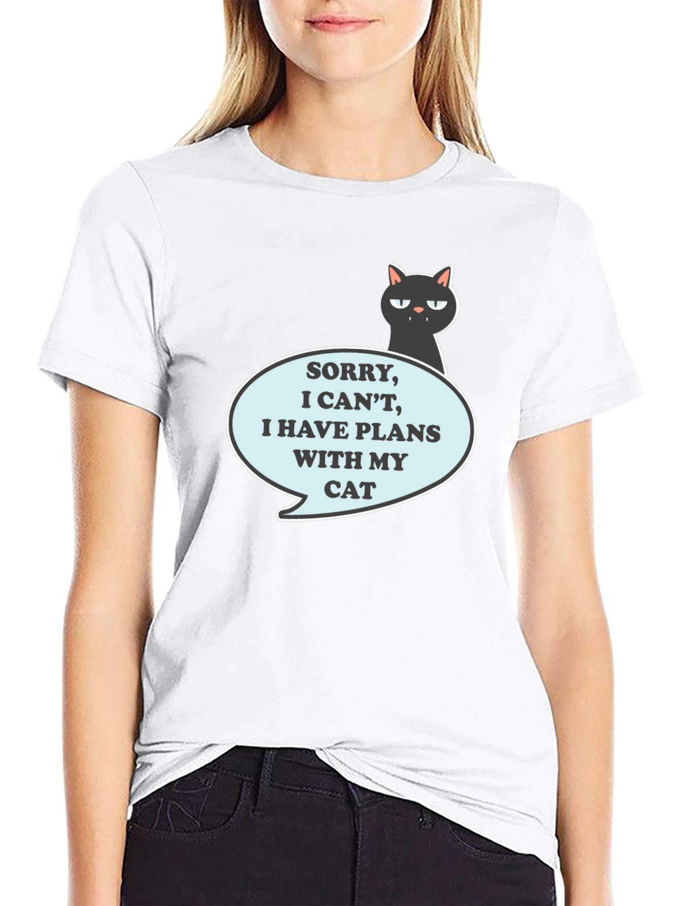 Sorry I have Plans With My Cat T-Shirt