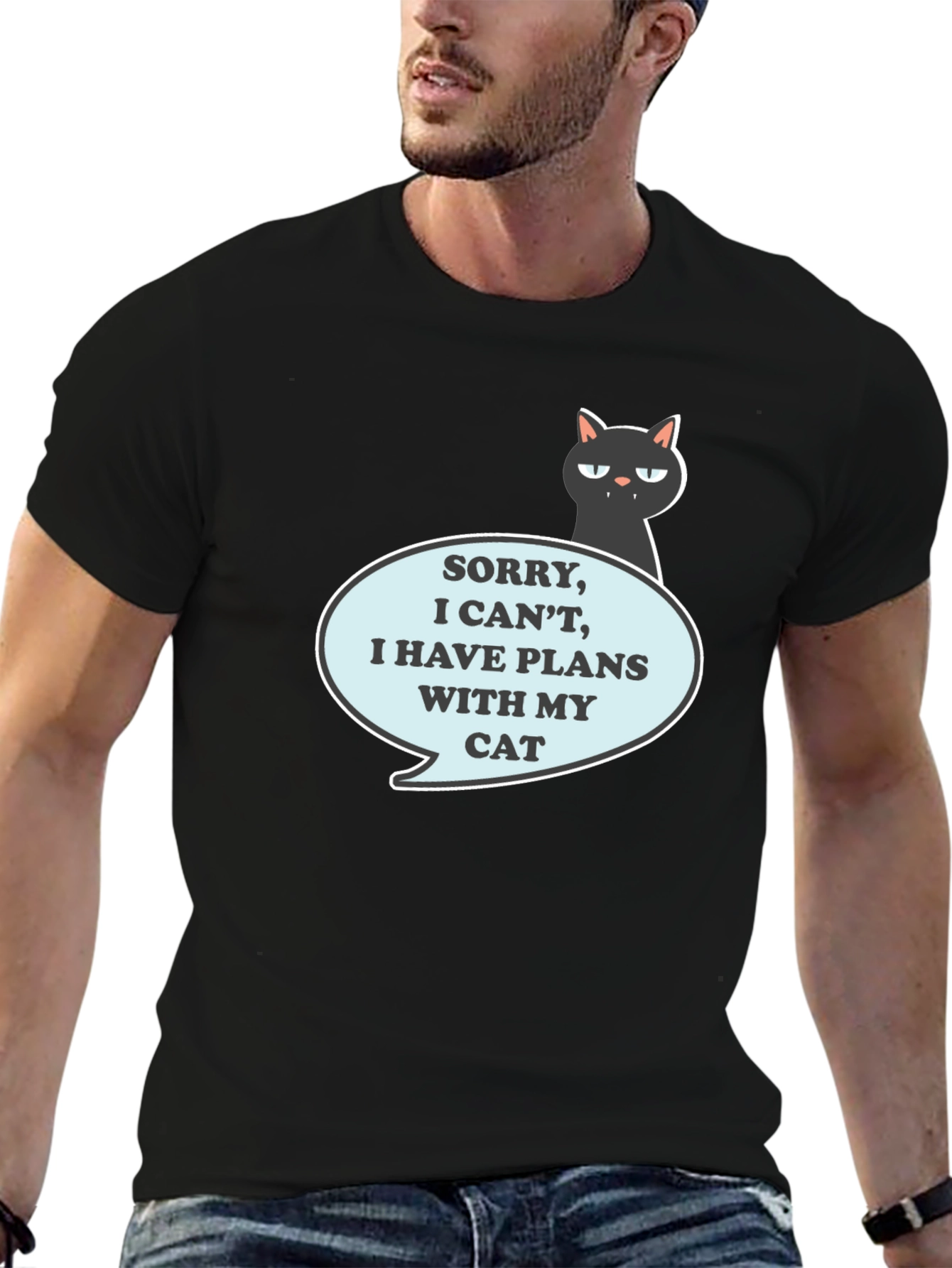Sorry I have Plans With My Cat T-Shirt