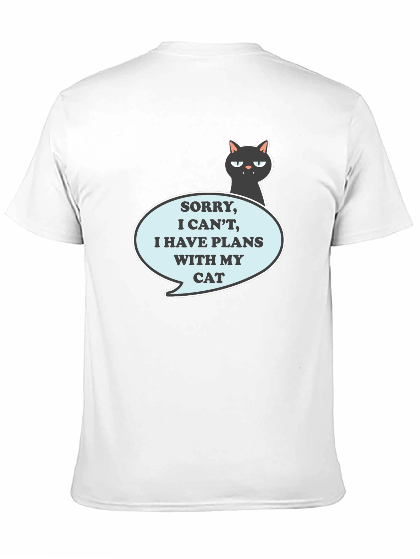Sorry I have Plans With My Cat T-Shirt