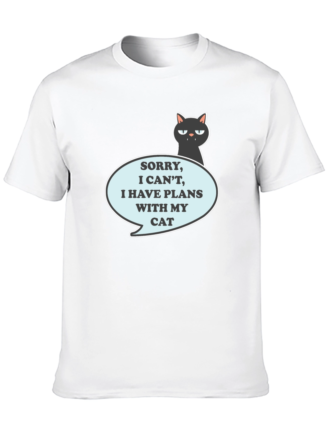 Sorry I have Plans With My Cat T-Shirt