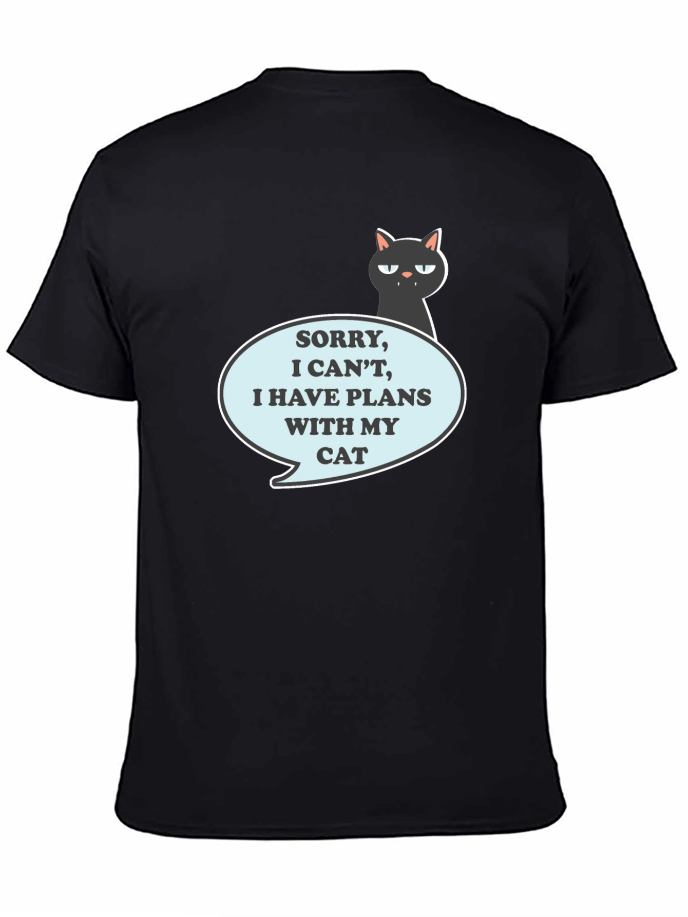 Sorry I have Plans With My Cat T-Shirt