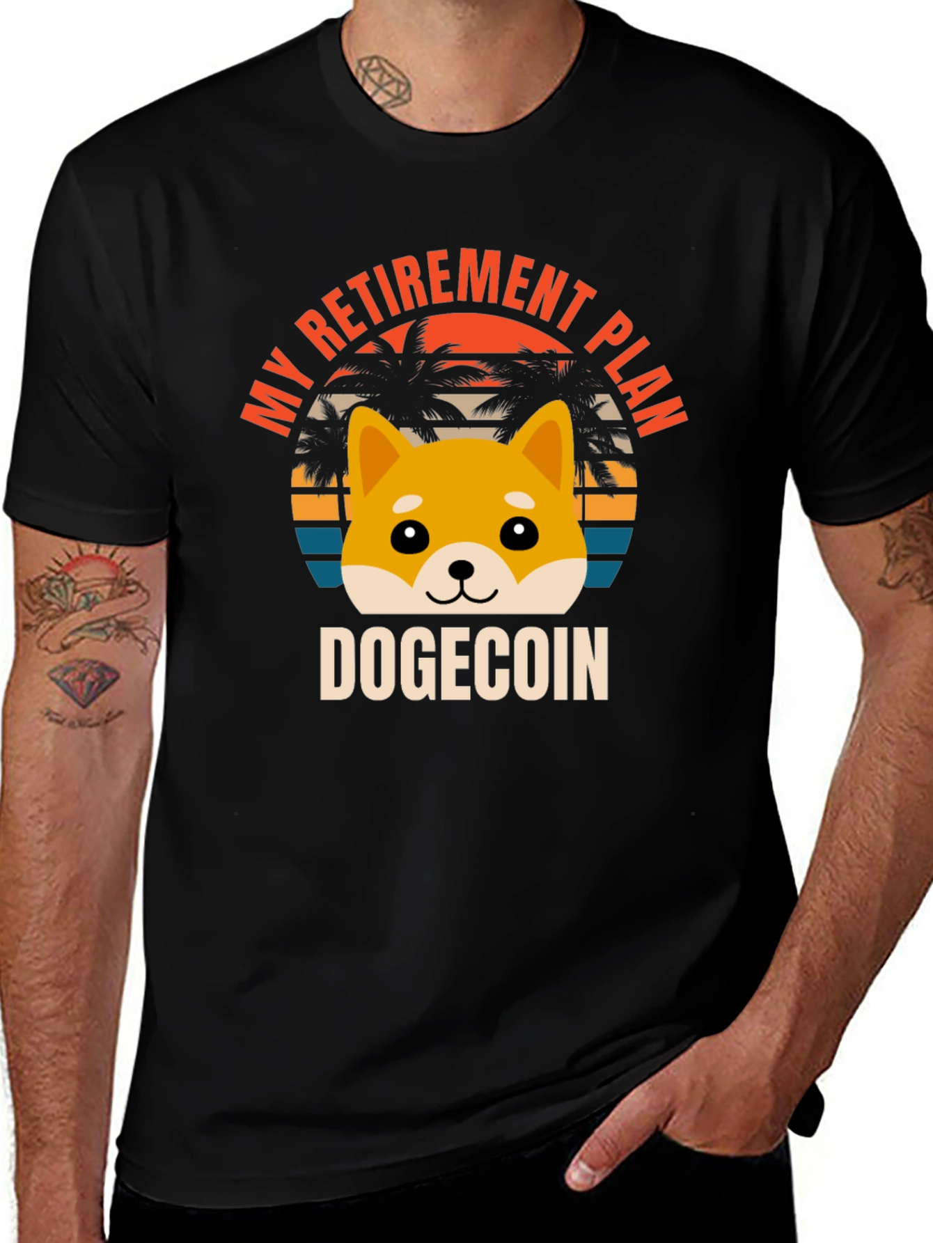 Dogecoin Retirement Plan T-Shirt