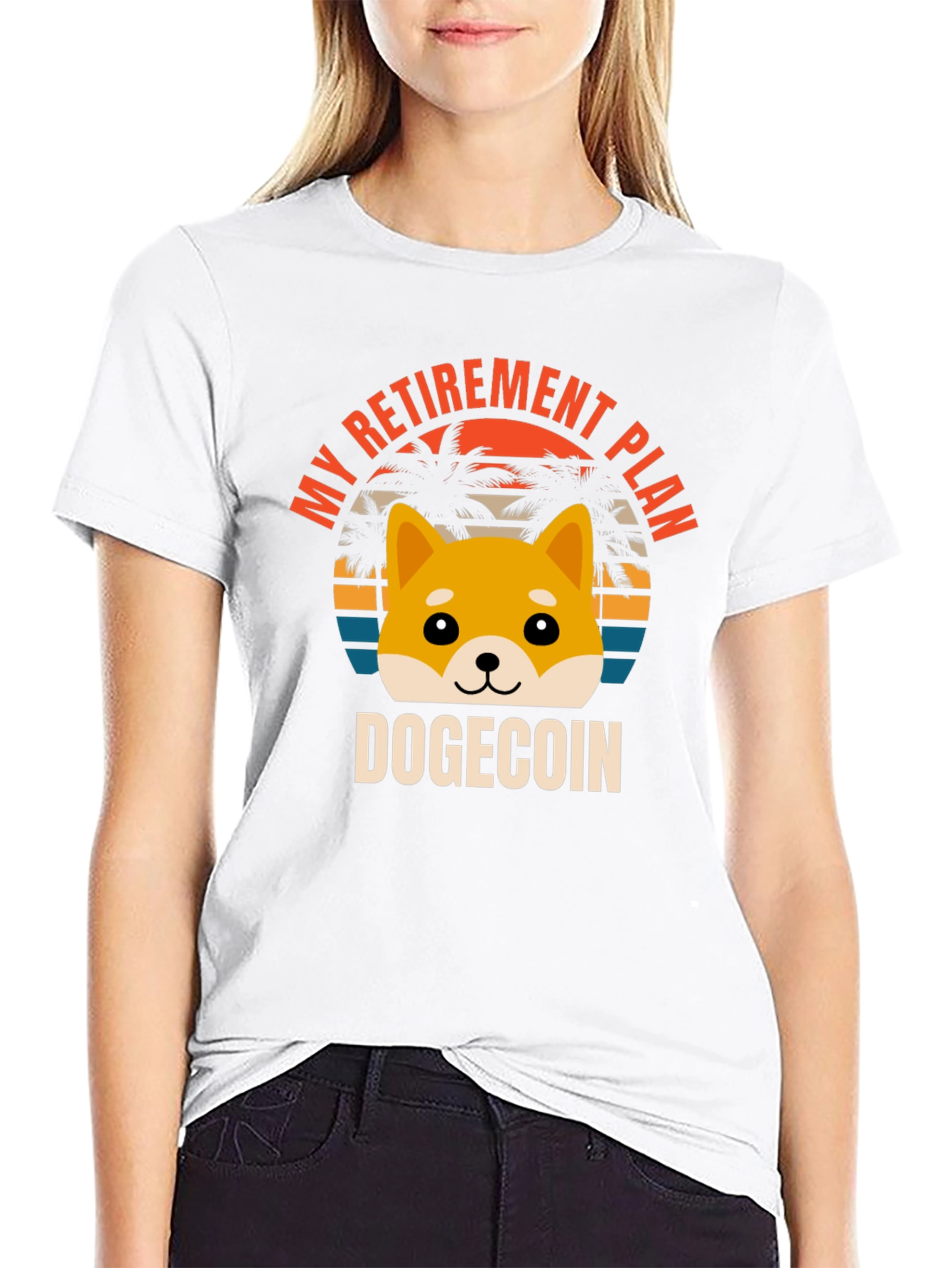 Dogecoin Retirement Plan T-Shirt