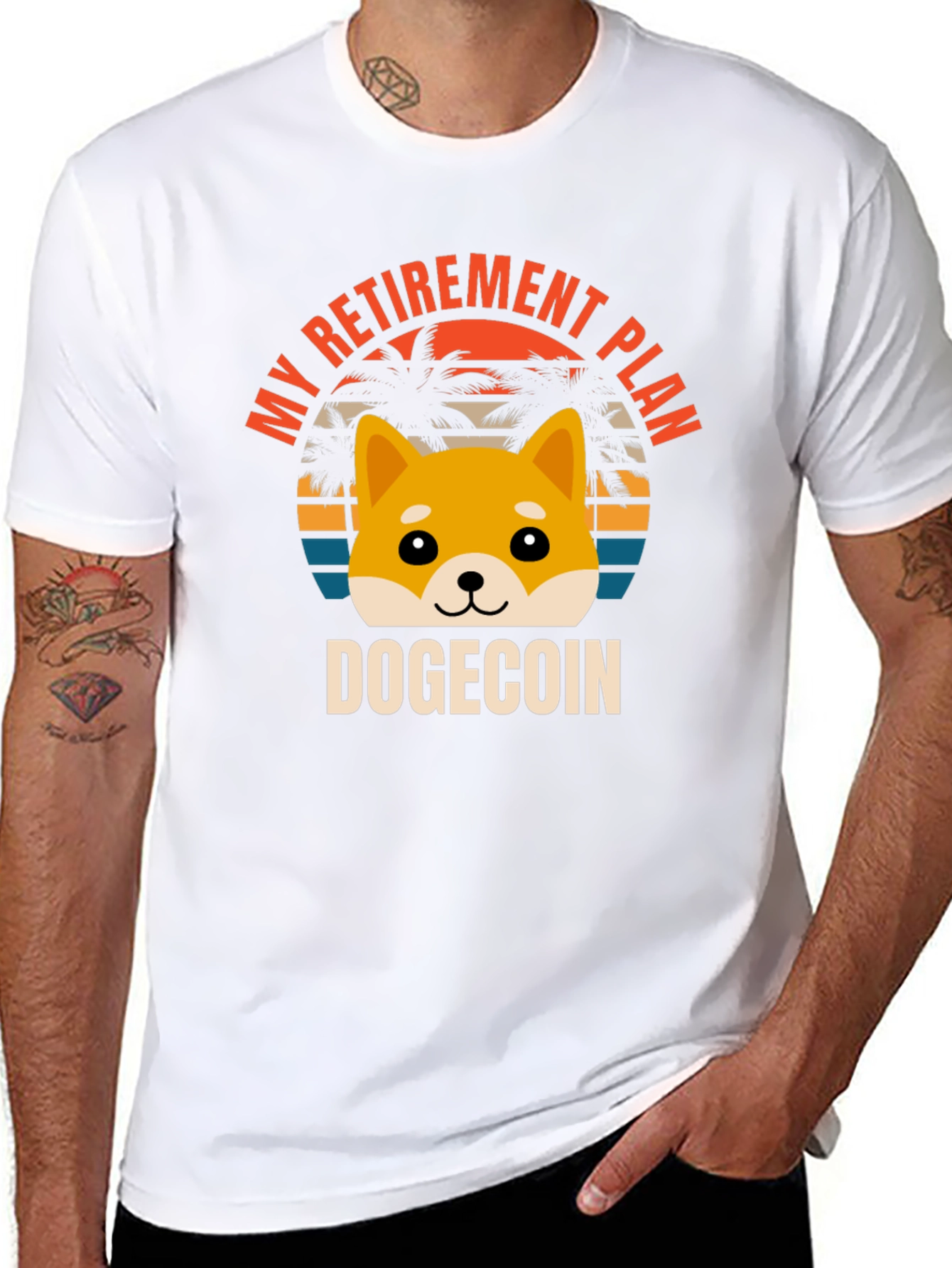 Dogecoin Retirement Plan T-Shirt