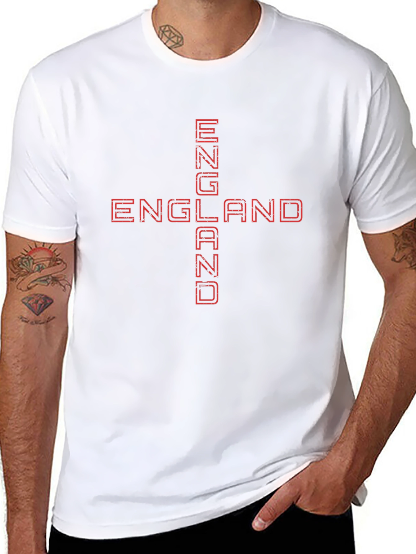 England Cross Graphic Tee - Sport Pride T-Shirt