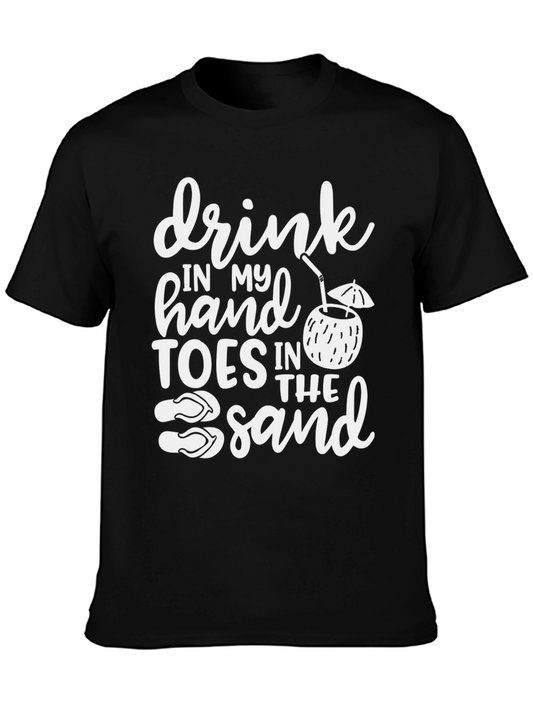 Drink in My Hand T-Shirt - Beach Vibes