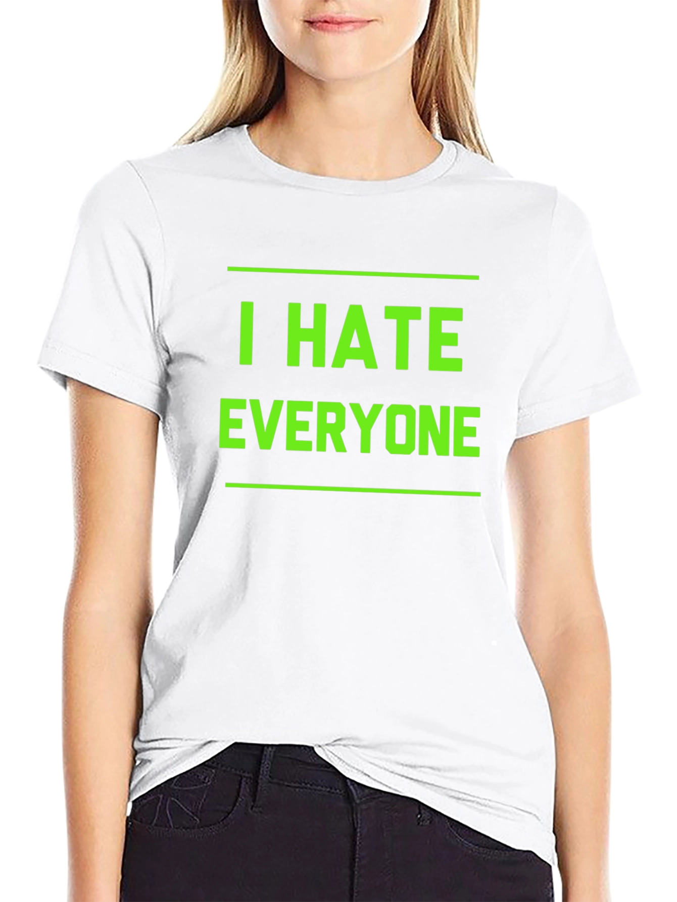 I Hate Everyone T-Shirt - Bold Graphic Tee