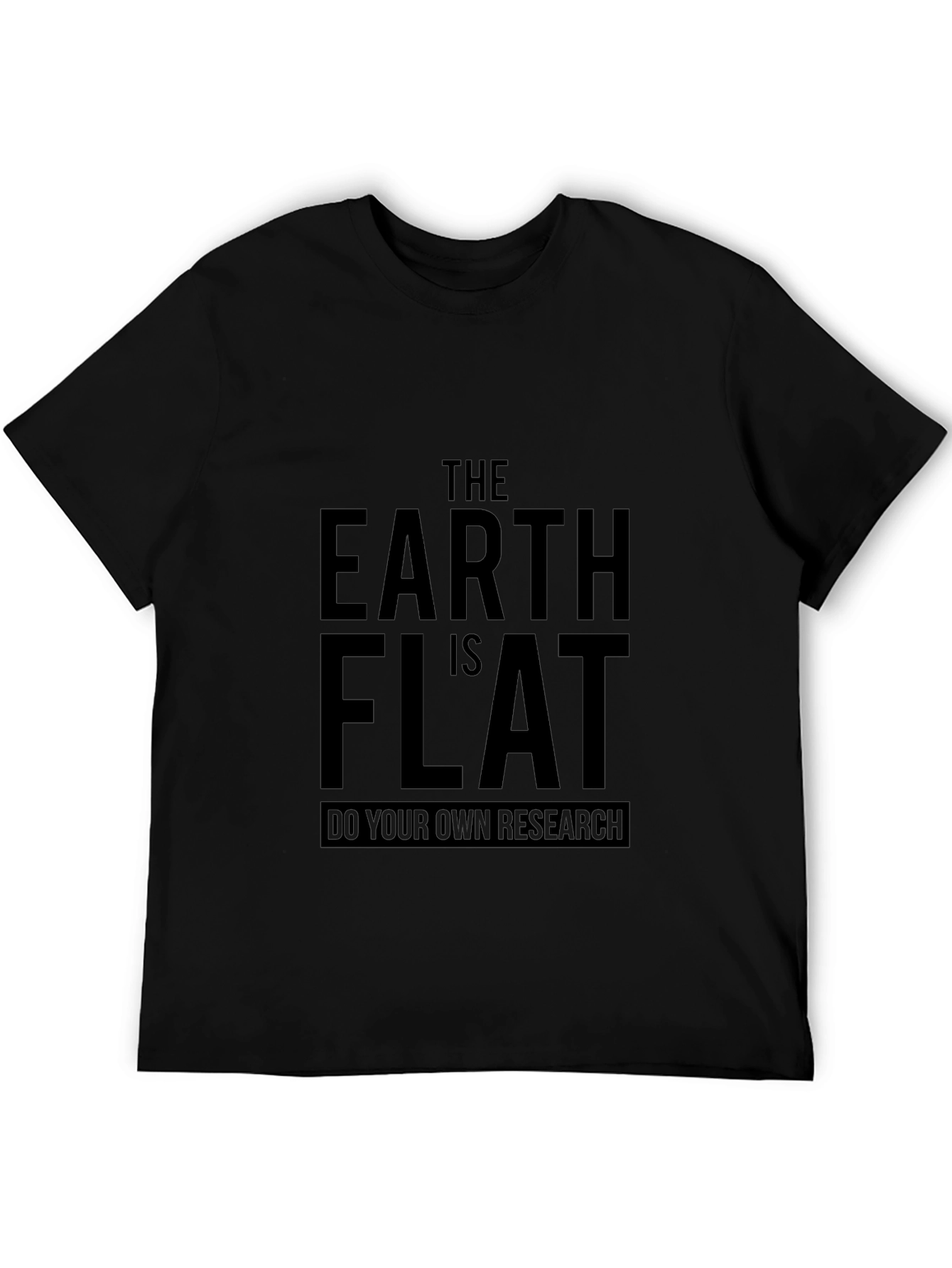 Flat Earth Conspiracy T-Shirt