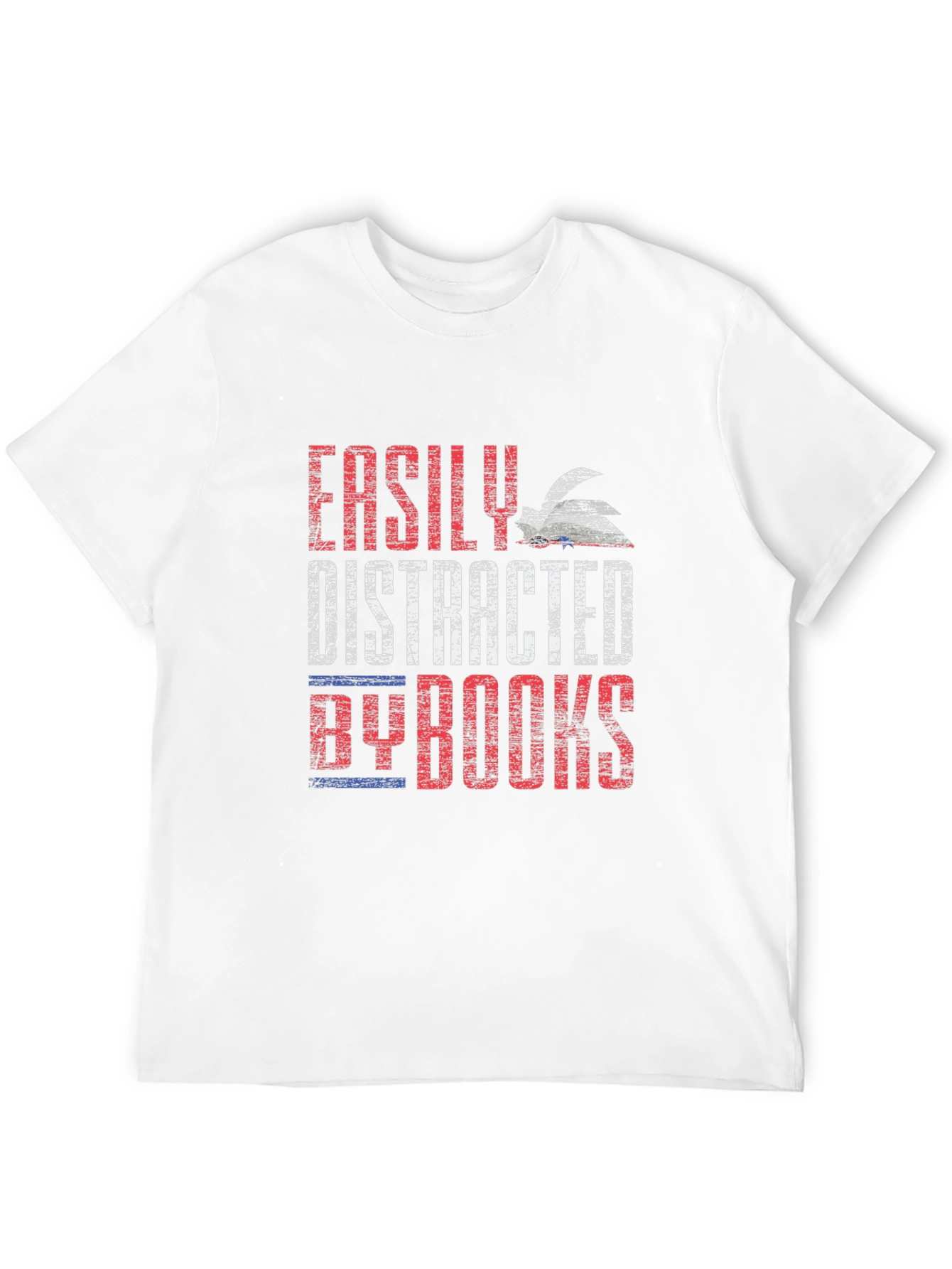Easily Distracted By Books T-Shirt