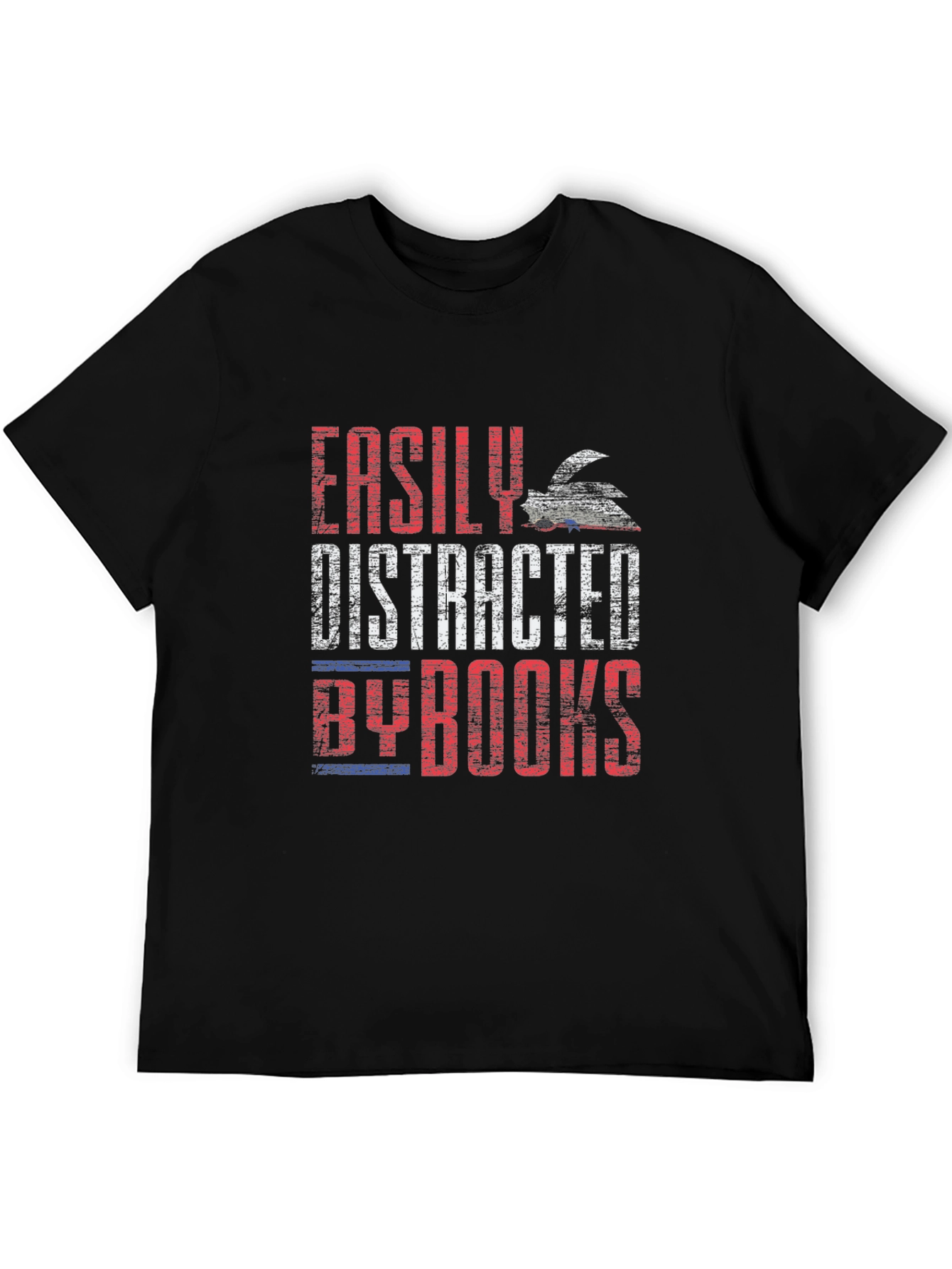 Easily Distracted By Books T-Shirt