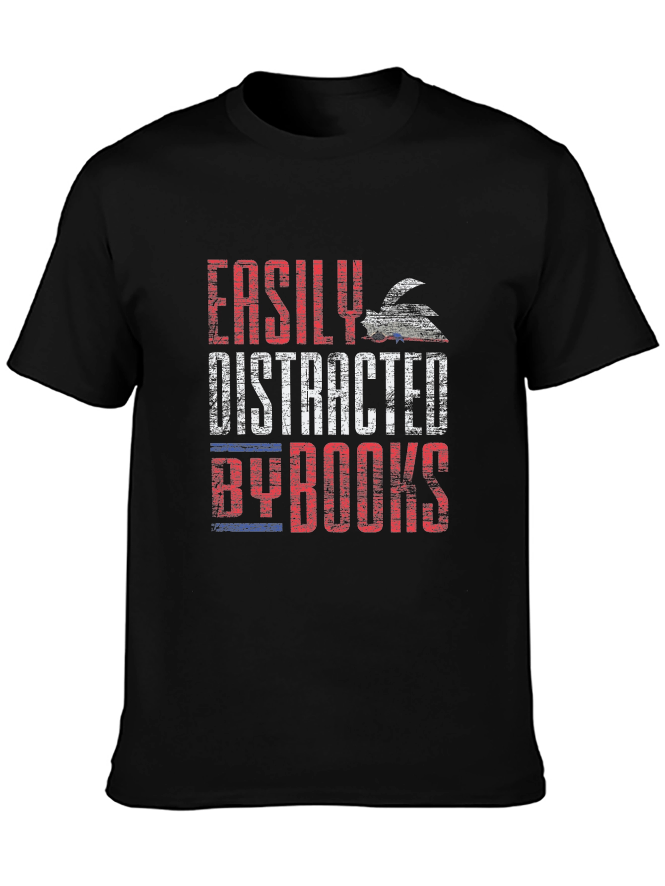 Easily Distracted By Books T-Shirt