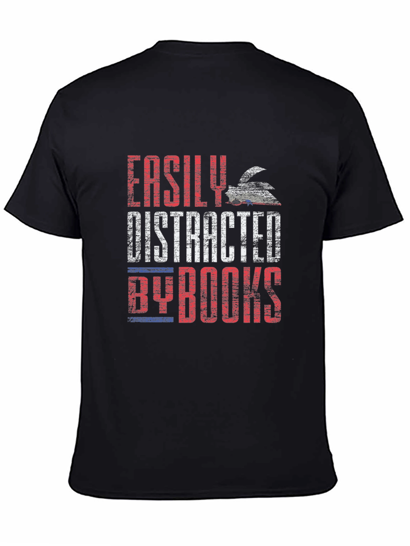 Easily Distracted By Books T-Shirt