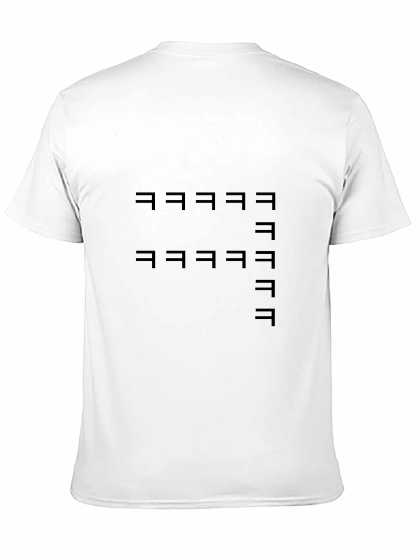 Geometric Pattern Tee - Modern Minimalist Design