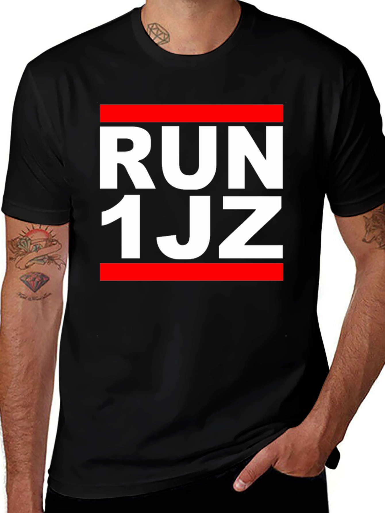 Run 1JZ T-Shirt - Automotive Enthusiast Tee