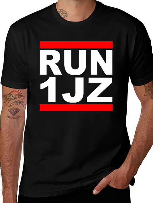 Run 1JZ T-Shirt - Automotive Enthusiast Tee