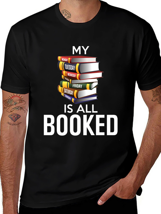 Booked Schedule Graphic T-Shirt