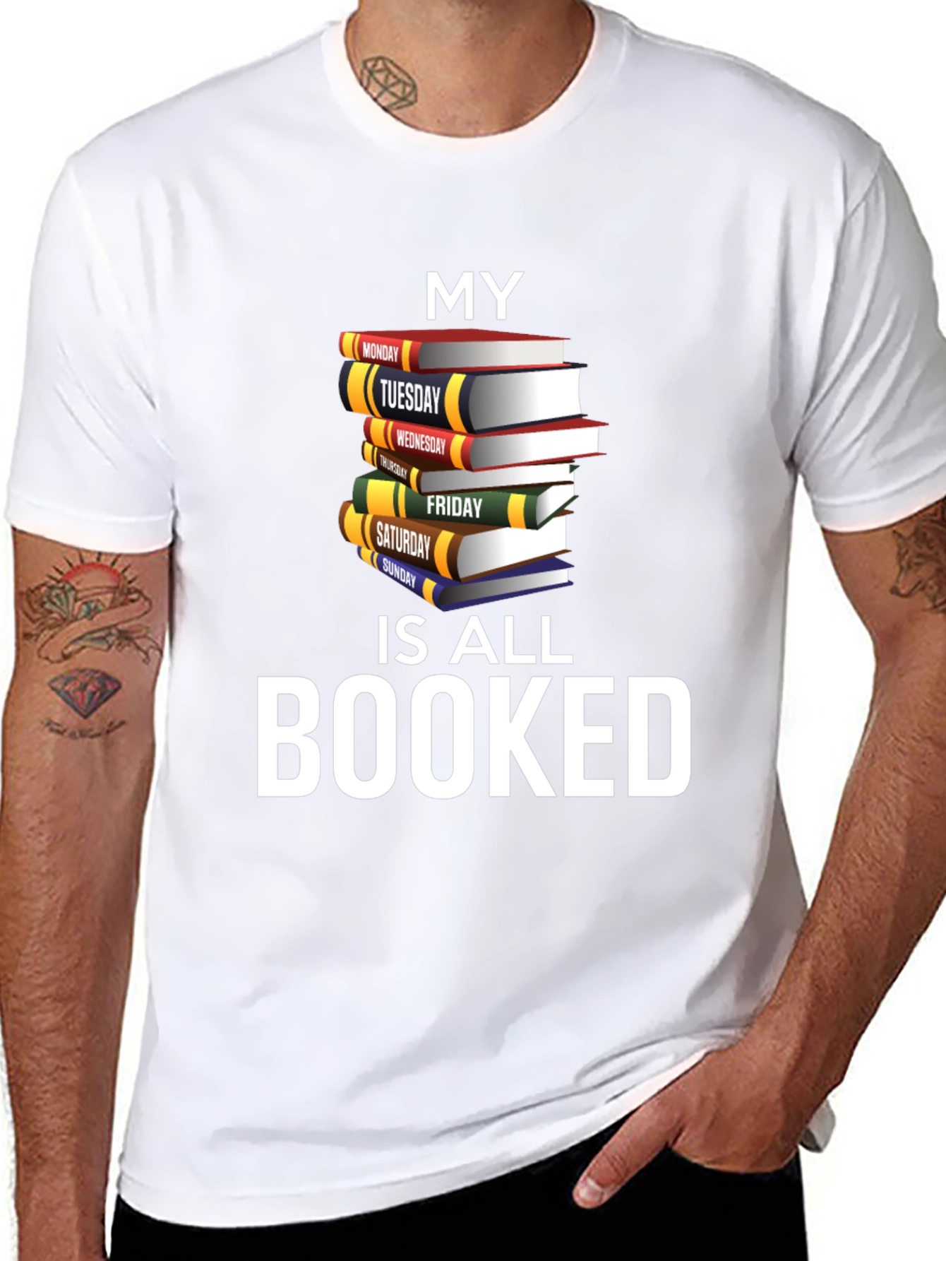 Booked Schedule Graphic T-Shirt