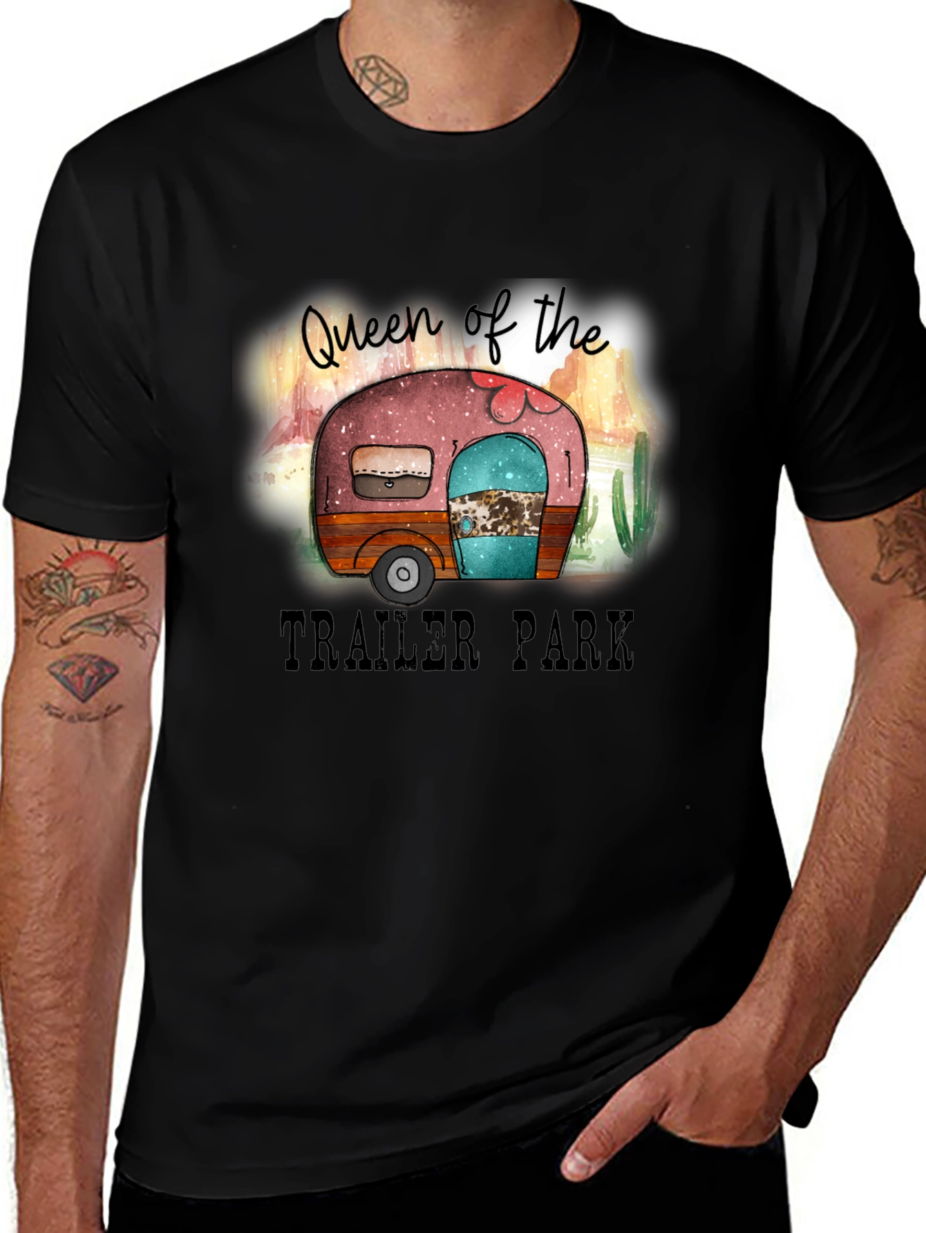 Queen of the Trailer Park Graphic Tee