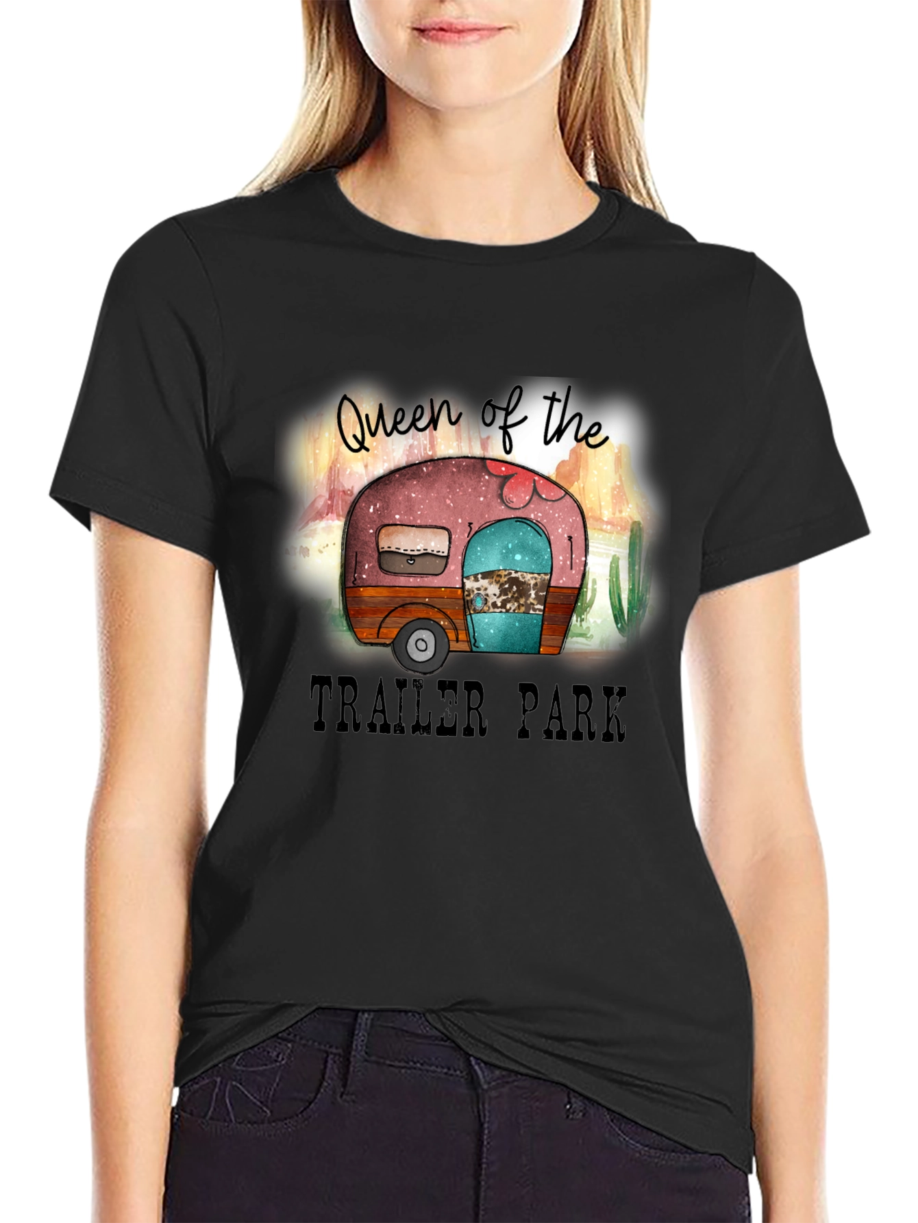 Queen of the Trailer Park Graphic Tee