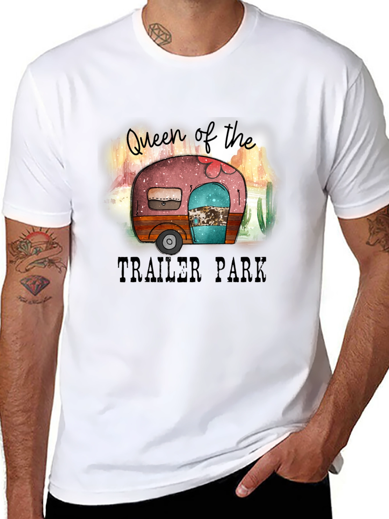 Queen of the Trailer Park Graphic Tee