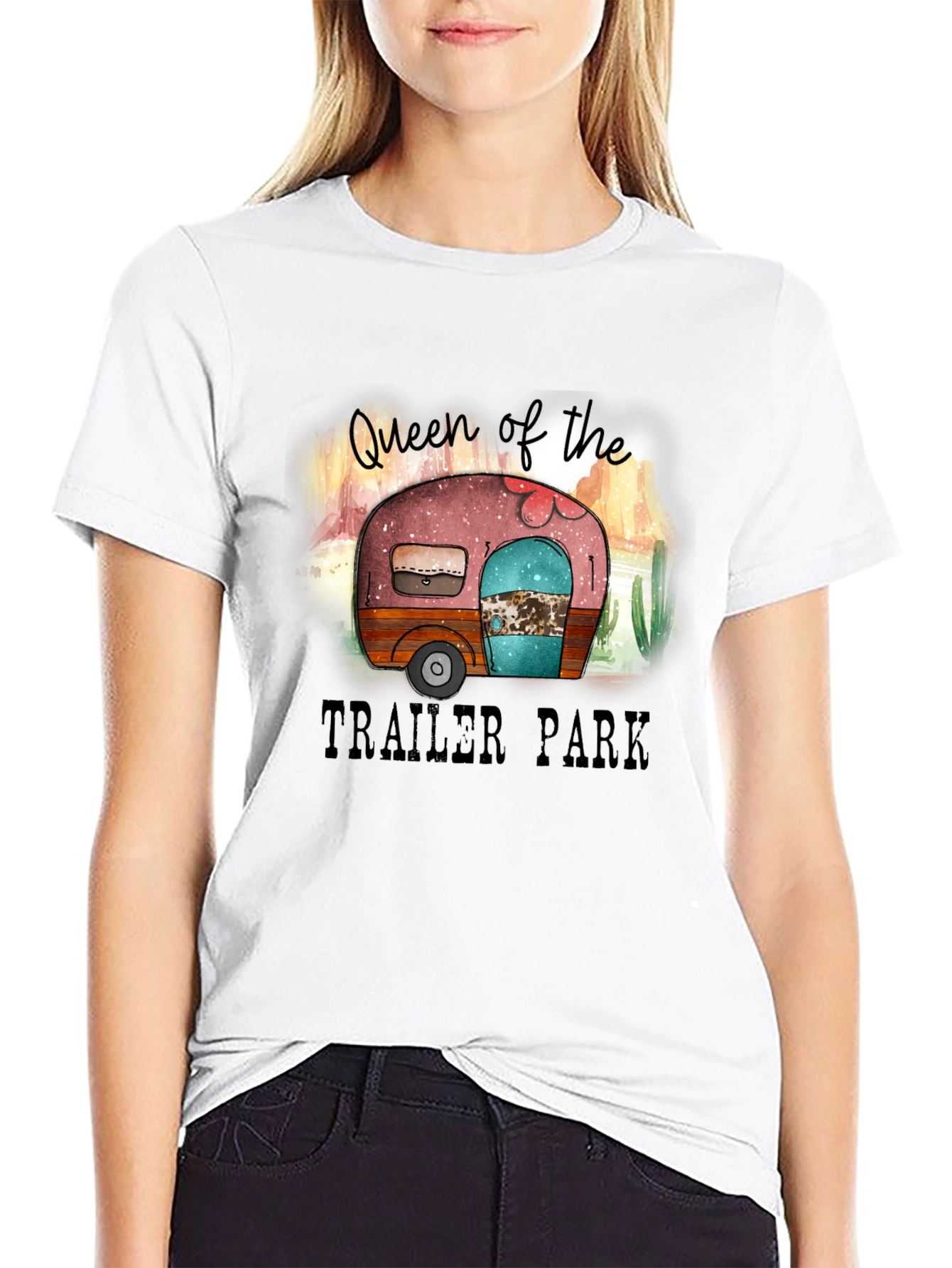 Queen of the Trailer Park Graphic Tee