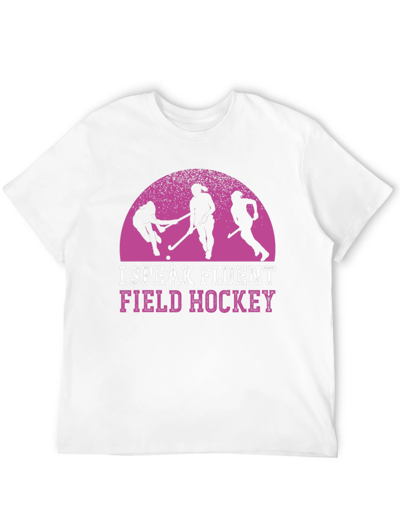 Fluent Field Hockey Black Graphic Tee