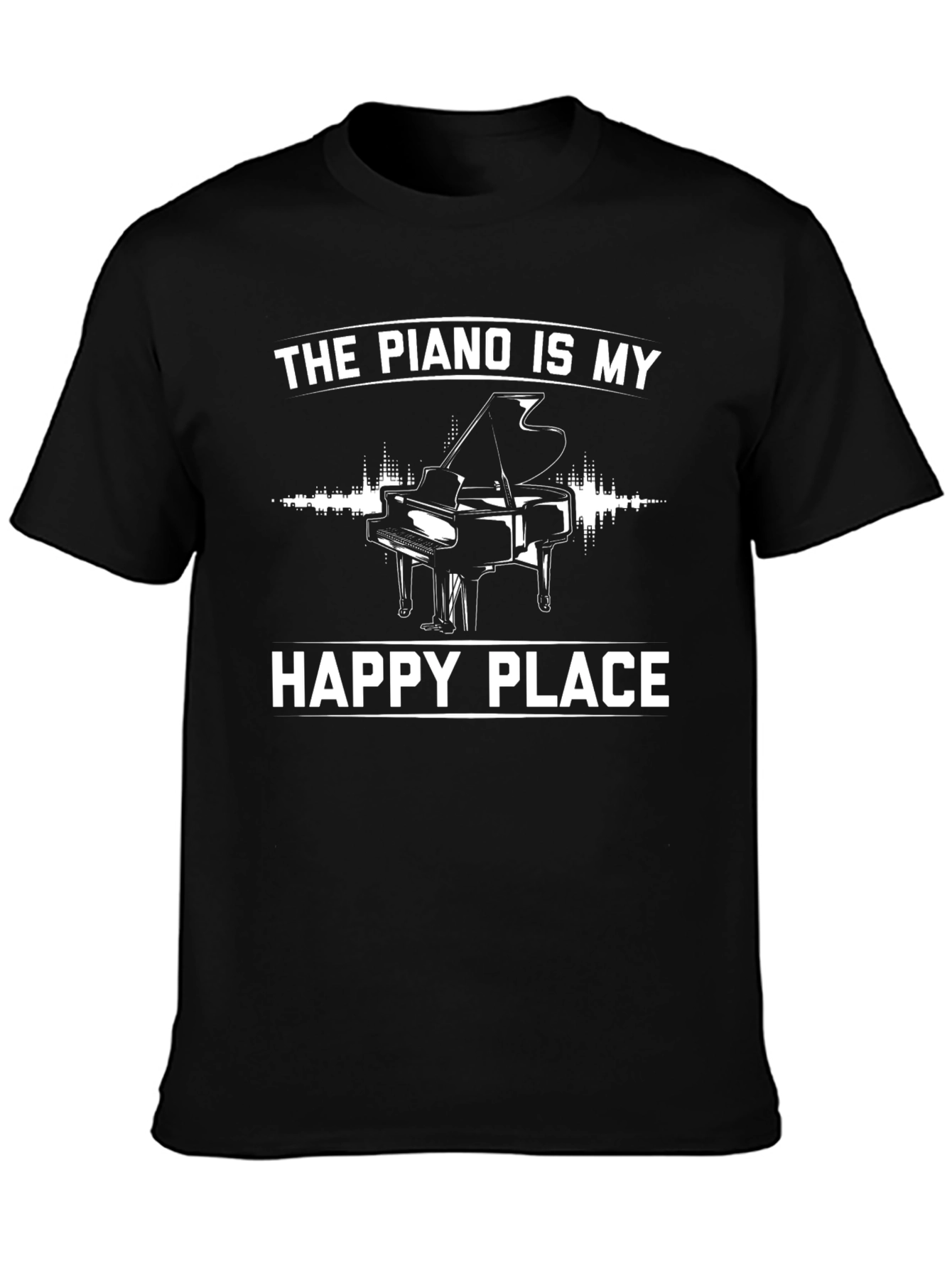 Piano Happy Place Graphic Tee