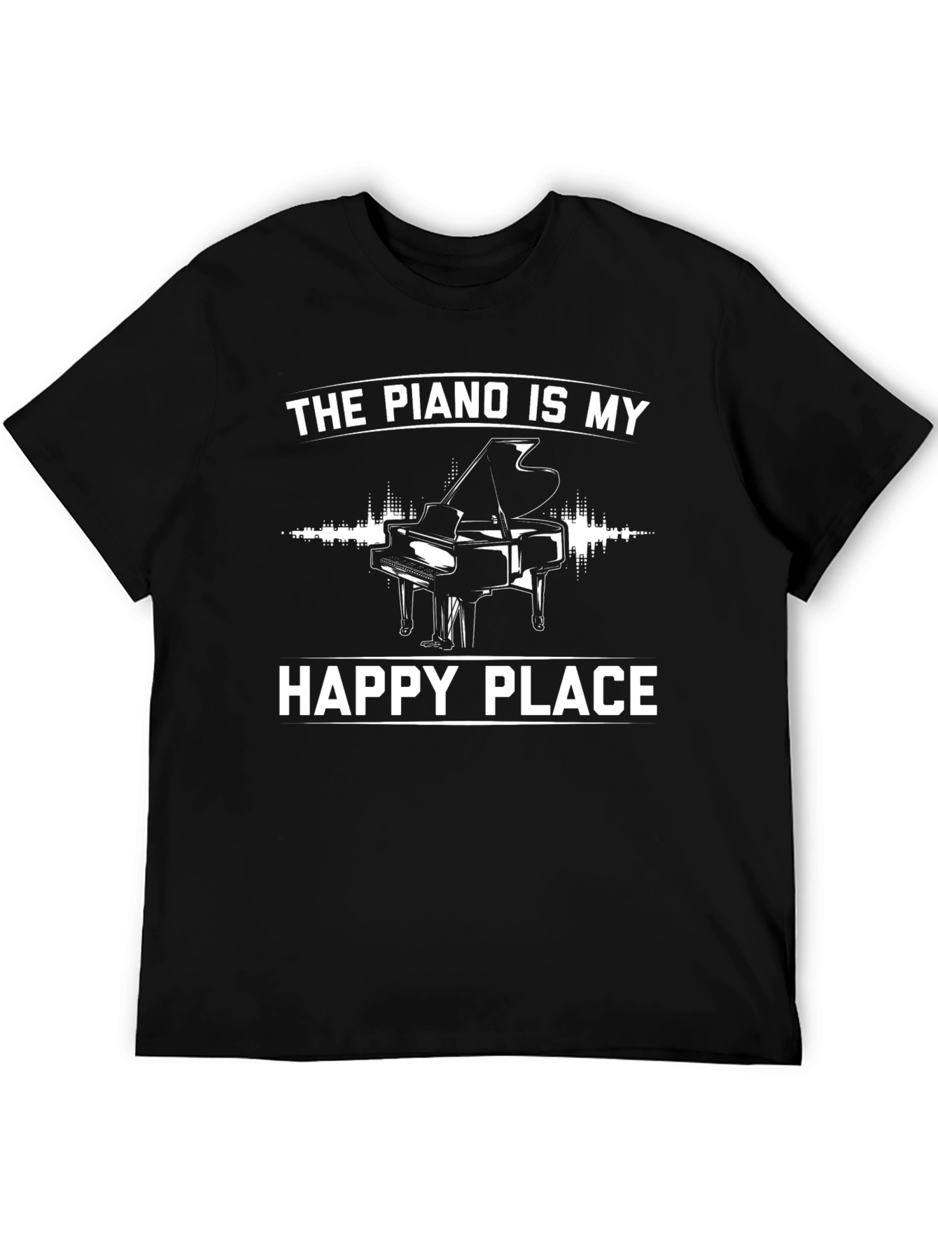 Piano Happy Place Graphic Tee