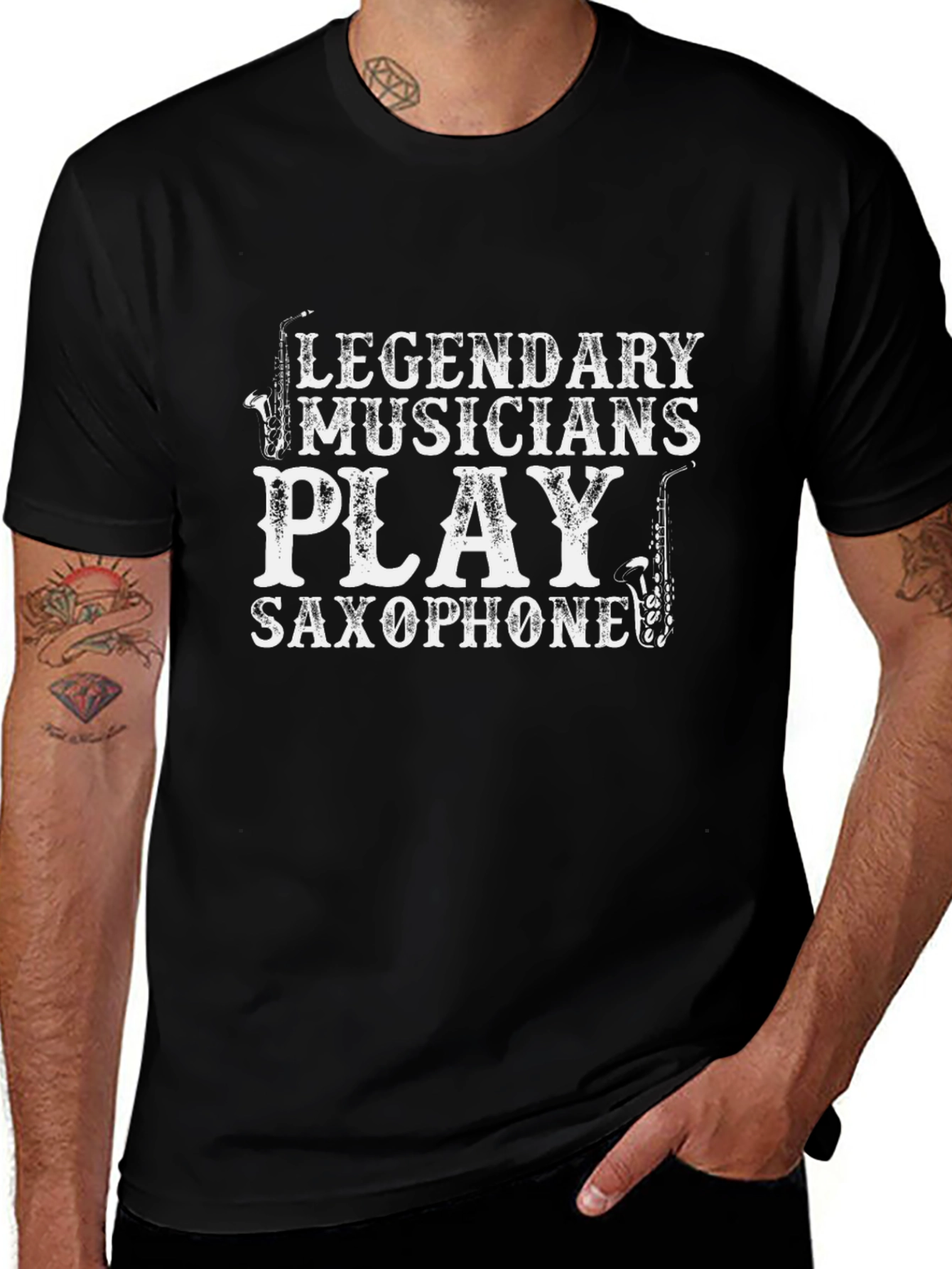 Legendary Musicians Play Saxophone T-Shirt