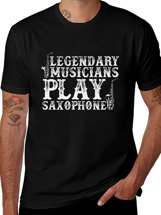 Legendary Musicians Play Saxophone T-Shirt