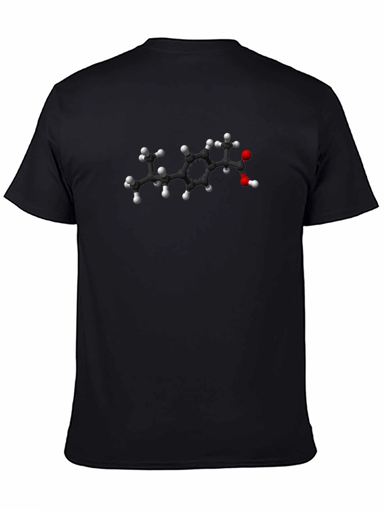 Molecular Structure Graphic Print T-Shirt