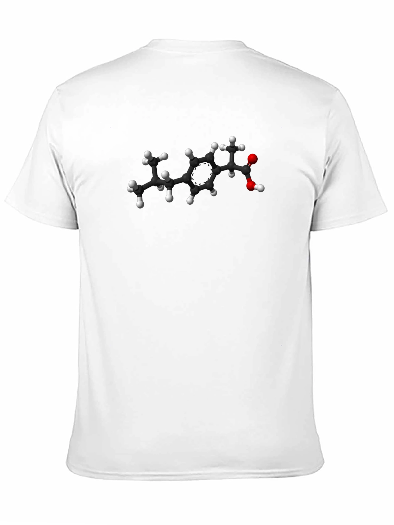 Molecular Structure Graphic Print T-Shirt