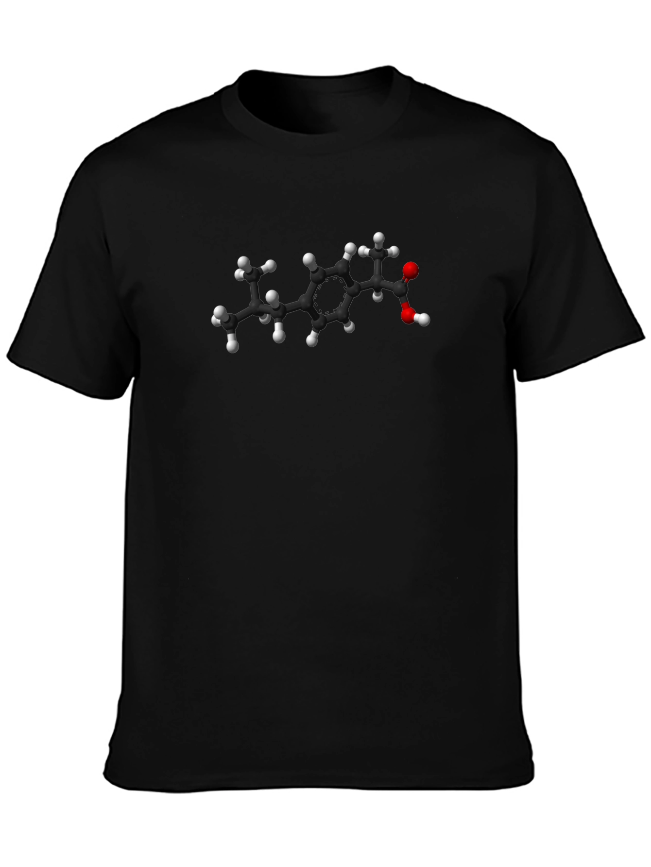 Molecular Structure Graphic Print T-Shirt