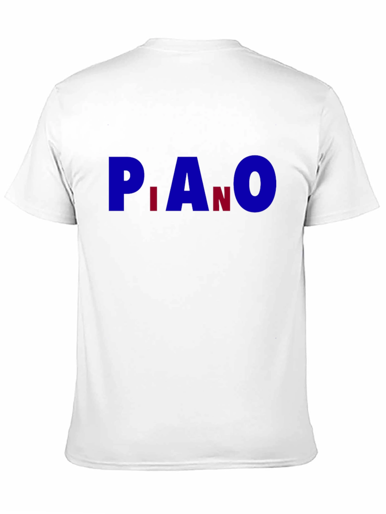 Piano Element Abbreviation Black T-Shirt