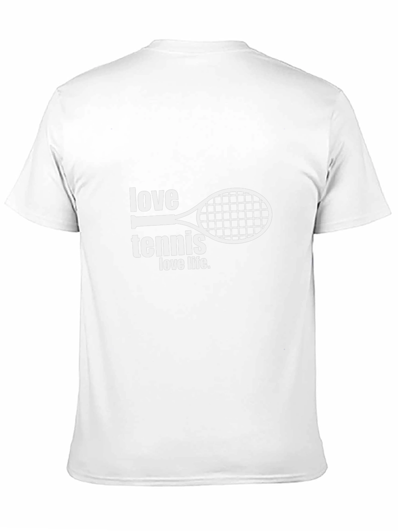 Love Tennis Black T-Shirt - Trendy Activewear