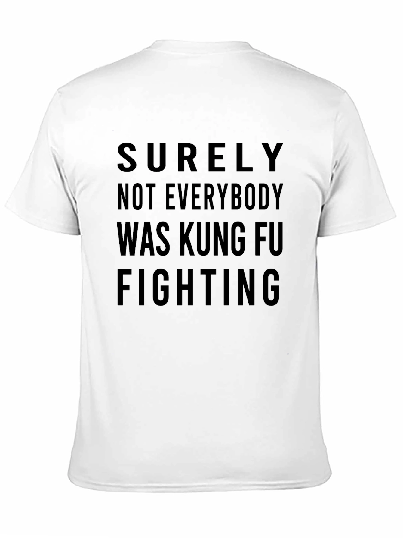 Kung Fu Fighting Graphic Tee - Black