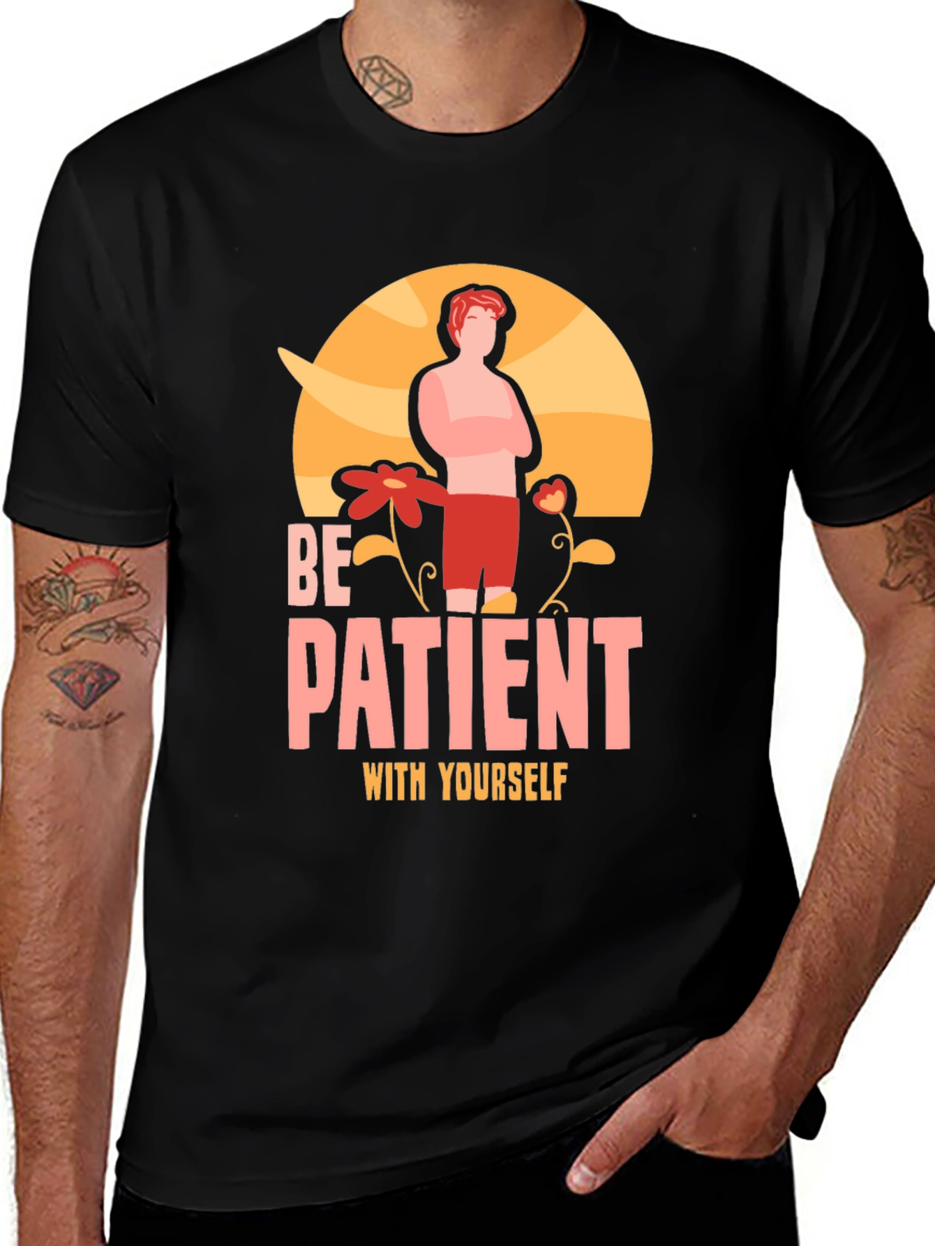 Be Patient With Yourself Graphic T-Shirt