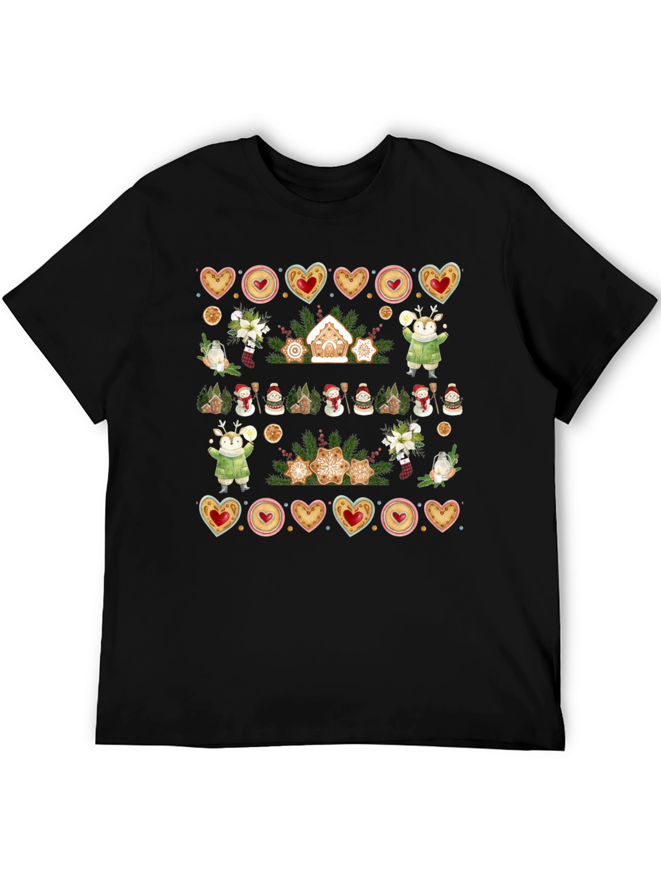 Festive Christmas Cookie T-Shirt