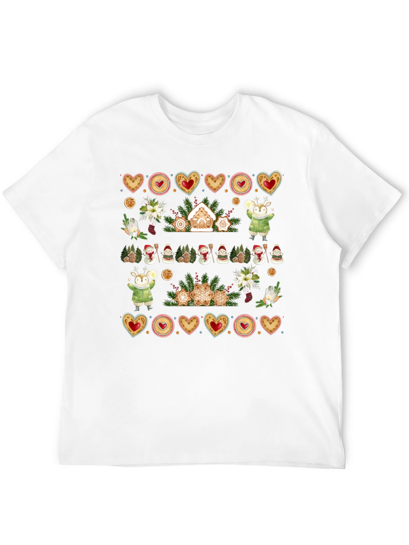 Festive Christmas Cookie T-Shirt